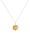 Halskette Herz Ornament Amulett Medaillon 585 Gelbgold