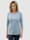 Paola Shirt mit Plättchendekoration im Vorderteil, Hellblau