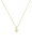Halskette Infinity Zirkonia Unendlichkeit 585 Gelbgold