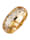 KLiNGEL Damenring in Gelbgold 375, Bicolor