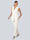 Alba Moda Hose mit praktischen Gürtelschlaufen, Weiß