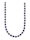 Halsband med kulor av lapis lazuli