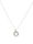 KLiNGEL Anhänger mit Kette mit Diamant in Silber 925, Silber