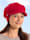 Mayser Ballonmütze Pascal mit Ohrenklappen, Rot