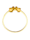 Kleeblatt-Ring in Gelbgold 375