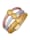 KLiNGEL Mesh-Ring in Gelbgold 375, Multicolor