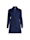 Lands´ End Strickfleece-Mantel in modischem Schnitt, blau