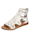 ROCKGEWITTER Sandále s atraktívnym dierovaním, Prírodná biela