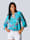 Alba Moda Tuniek in zomerse kleuren, Turquoise
