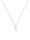 Halskette Infinity Unendlichkeit Topas 585 Gelbgold