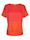 Alba Moda Shirt in angesagtem Materialmix, Orange