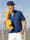 BABISTA Poloshirt Trendy contrasterende details, Blauw