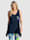 Maritim Strandshirt im angesagten Zipfel-Look, Marineblau