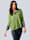 Alba Moda Trui in oversized model, Groen