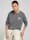 Tom Tailor Denim Sweatshirt mit Logo Shirt, Quiet Mid Grey