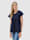 Dress In Blusenshirt mit tollem Spitzendetail, Marineblau