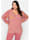 sheego by Joe Browns Pullover mit Farbverlauf in Regenbogenfarben, rosa meliert