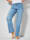 Dollywood Jeans PAULA Straight Cut, Light blue