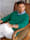 BABISTA Pullover mit zweifarbigen Effekten, Grün/Blau