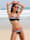 Nuria Ferrer Bikini mit dekorativen Knöpfen am Ausschnitt, Braun