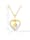Halskette 333/- Gold Zirkonia weiß 42/45cm Glänzend