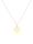 Halskette Kreis 585 Gelbgold