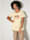 Angel of Style Shirt mit Kussmund Motiv, Vanille