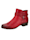 Caprice Stiefelette aus handschuhweichem Glattleder, Rot