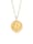 Elli Halskette Sternzeichen Löwe Münze 925 Silber, Gold