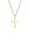 Elli Premium Halskette Kreuz Klassisch Glaube Kommunion 375 Gelbgold, Gold
