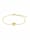 amor Armband für Damen, Sterling Silber 925 vergoldet, Zirkonia (synth.) | Herz, Gold
