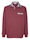 Roger Kent Sweatshirt mit Karobesätzen in Kontrast, Rot