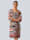 Alba Moda Kleid mit 3/4-Arm, Multicolor