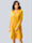 Alba Moda Kleid in sommerlicher Farbgebung, Gelb