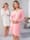 2 pack nightdresses with feminine lace