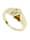 OSTSEE-SCHMUCK Ring - Benita - Gold 333/000 - Bernstein/Zirkonia, gold