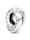 Pandora Charm - Zwischenelement - Logo & Herzband - 799035C00, Silberfarben
