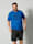Men Plus T-Shirt Spezialschnitt, Royalblau/Schwarz