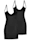 Conturelle 2er Pack Shaping Kleid Soft Touch, schwarz schwarz