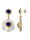 Diemer Farbstein Örhängen med pärlemor och lapis lazuli, Blå