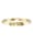 CAI Ring 925/- Sterling Silber ohne Stein Glänzend 925/- Sterling Silber, gelb