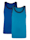 Hemden per 2, Blauw/Turquoise