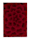 Webschatz Handwebtuftteppich 'Kallista', Rot