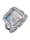 Roman Glass Damenring in Silber 925, oxidiert, Silberfarben