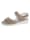 Semler Sandaaltje met luchtgepolsterde zool, Taupe