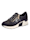 Rieker Sneaker in nubucklook, Zwart