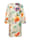 AMY VERMONT Kleid mit floralem Print, Beige/Multicolor
