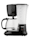 Tristar Kaffeemaschine CM-1245, Schwarz/Transparent