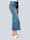 Alba Moda Jeans in Culotteform, Blue bleached