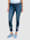 Paola Jeans mit Fransendetails, Blue stone